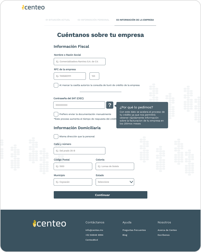 Formulario empresa