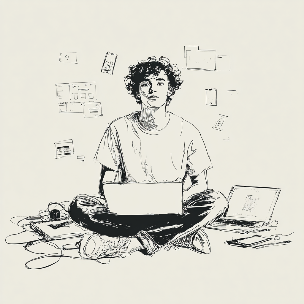 The self-taught years